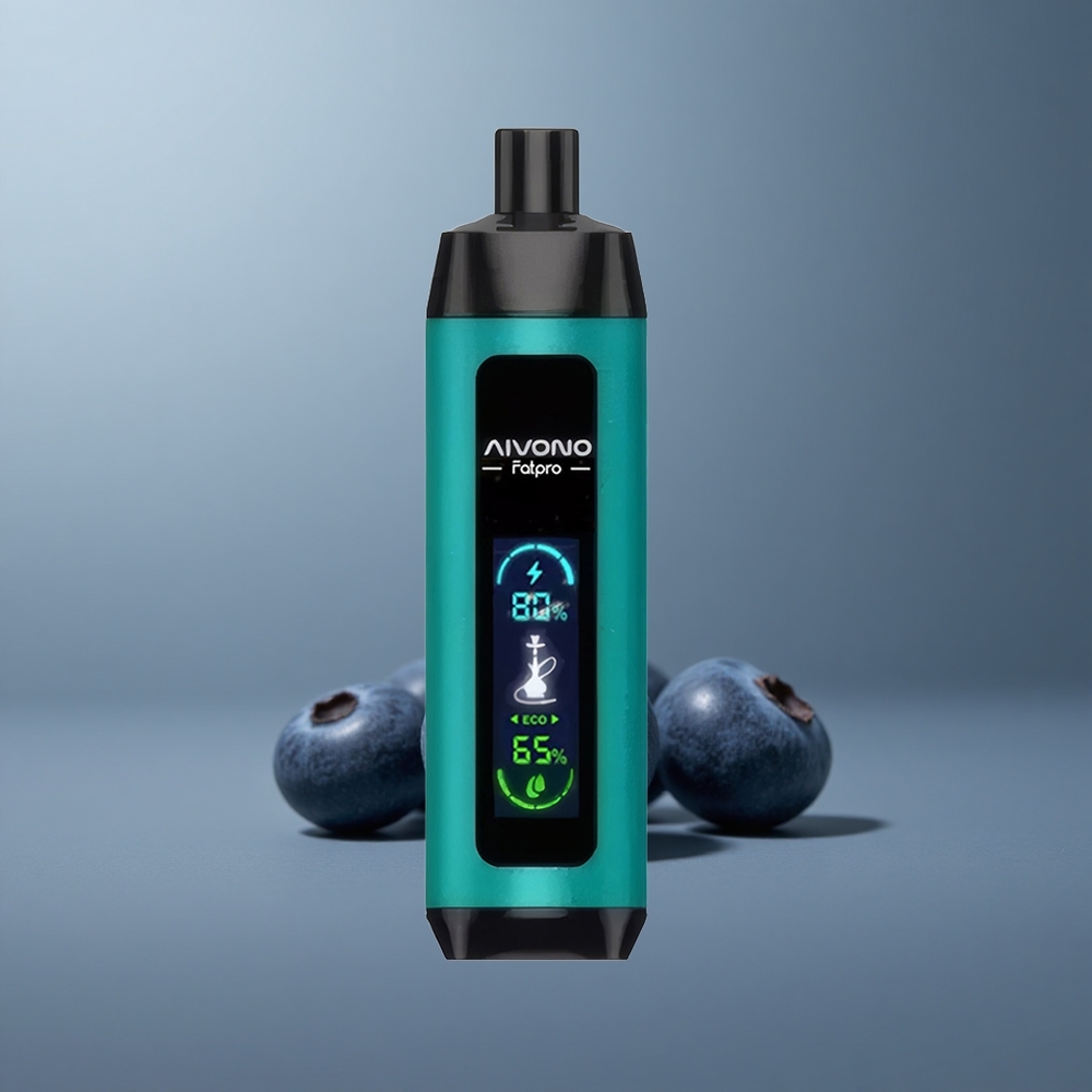 Aivono Aim Fatpro 22000 Чорничний Пістолет з 28мл Рідини та Подвійними Режимами