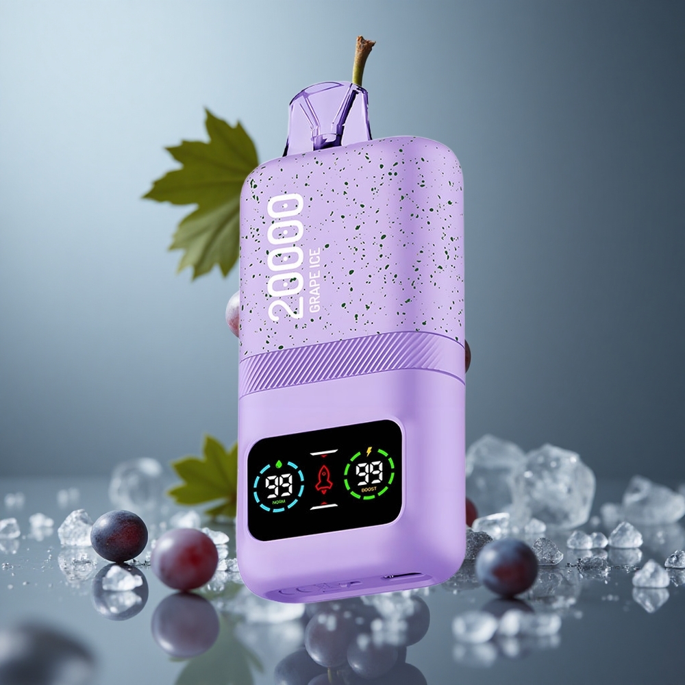 Aivono Aim Magic 20000 Виноградний Лід з Dual Mesh Coils та LCD дисплеєм