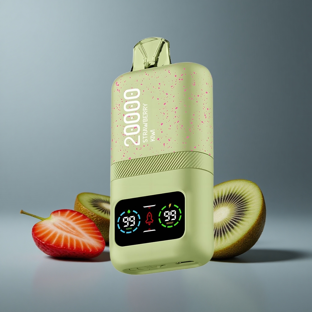 Aivono Aim Magic 20000 Полуничний Ківі з Двома Сітками та LCD