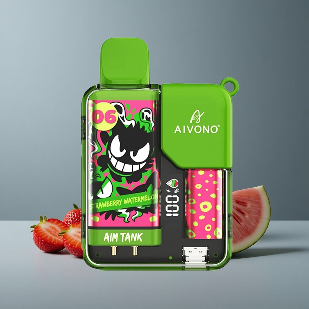 Aivono Aim Tank 9500 Полуниця Кавун LCD 650mAh