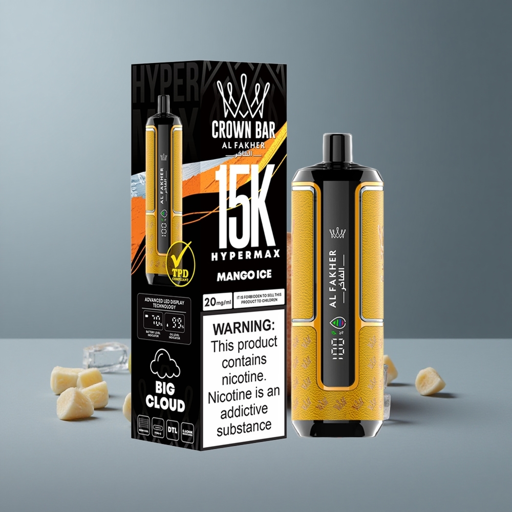 Al Fakher Crown Bar 15K Hypermax Манговий Лід 600mAh Type-C