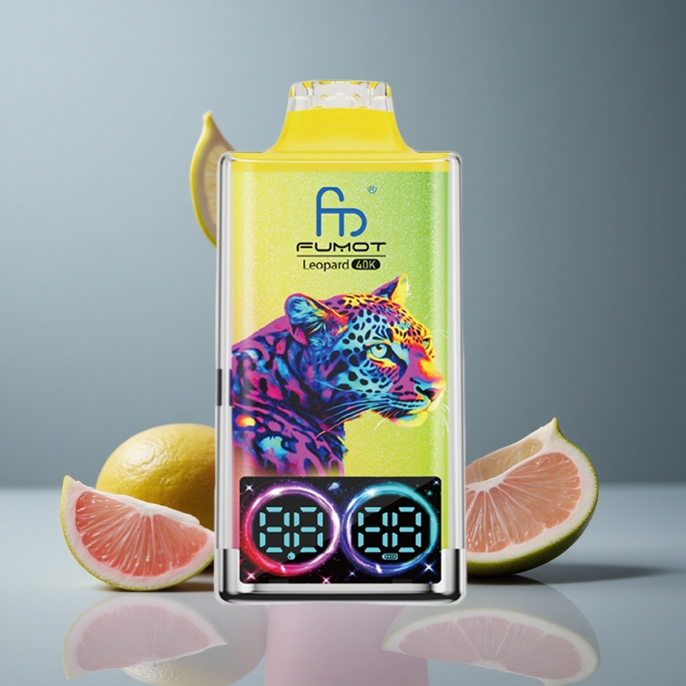 Fumot Leopard 40K Рожевий лимонад 5% Dual Mesh