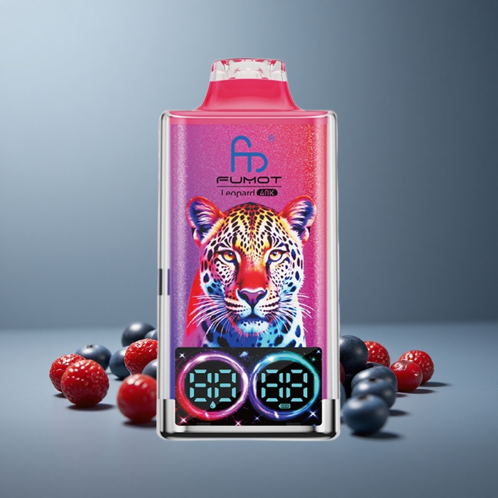 Fumot Leopard 40K Чернично-вишнево-журавлинний з 5% нікотину та Type-C зарядкою