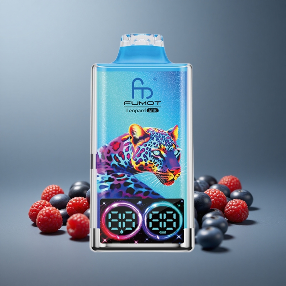 Fumot Leopard 40K Чорниця Малина Dual Mesh 5%