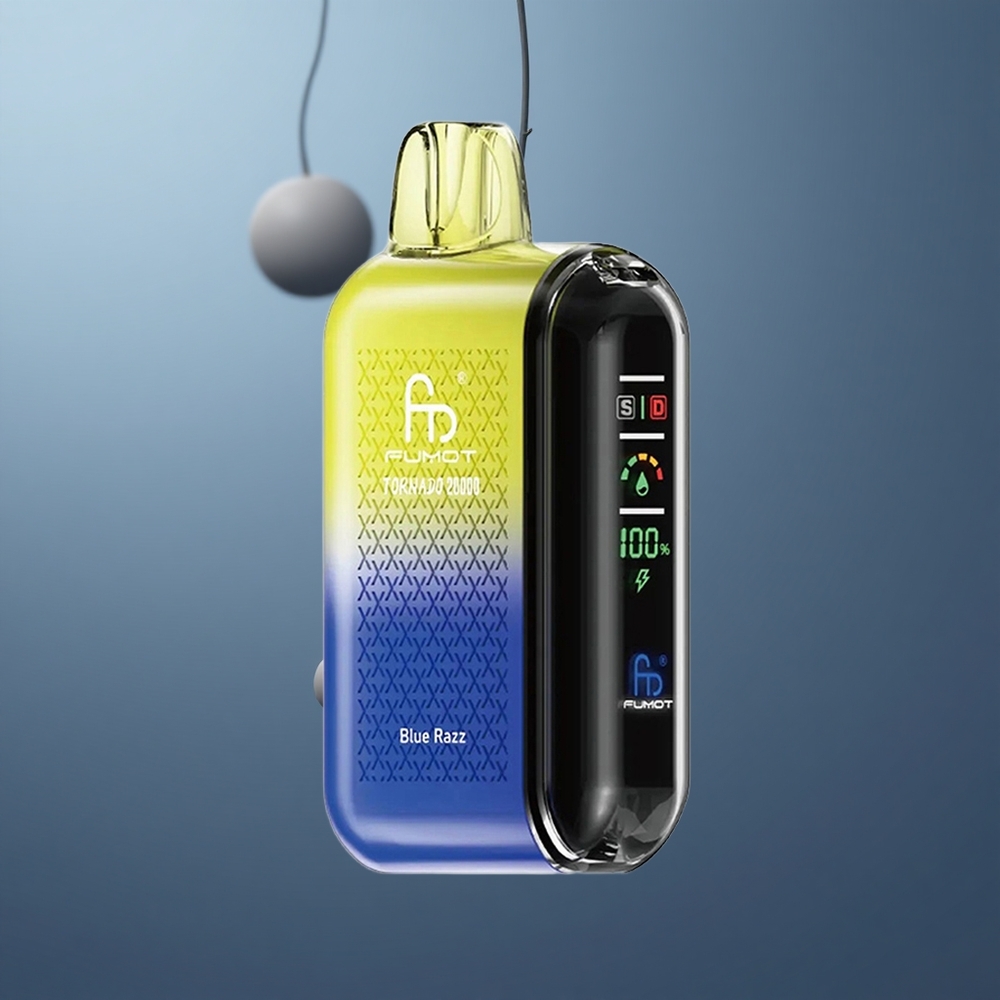 Fumot Tornado 20000 Блакитна Малина з Dual Mesh Coil