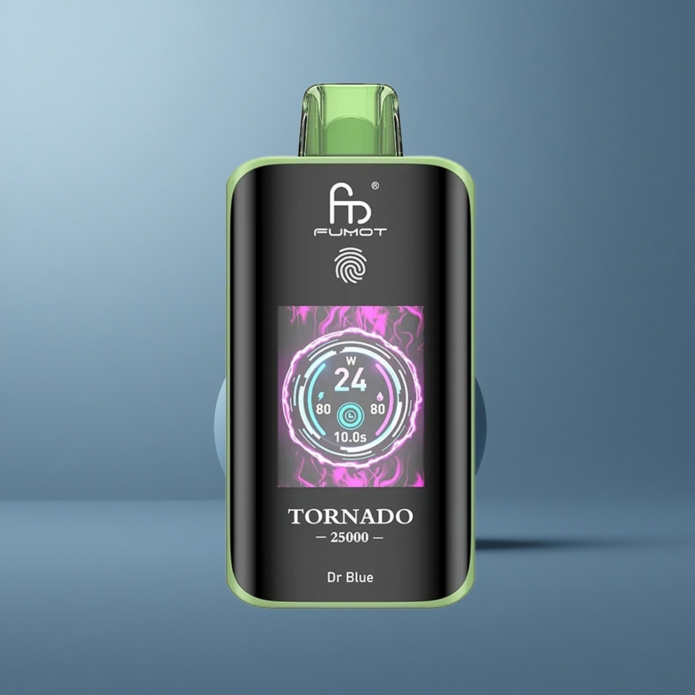 Fumot Tornado 25000 Доктор Блакитний HD Тип-C