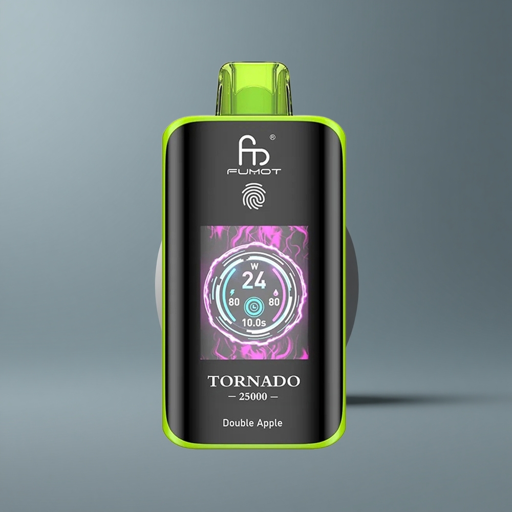 Fumot Tornado 25000 Подвійне Яблуко HD з Type-C