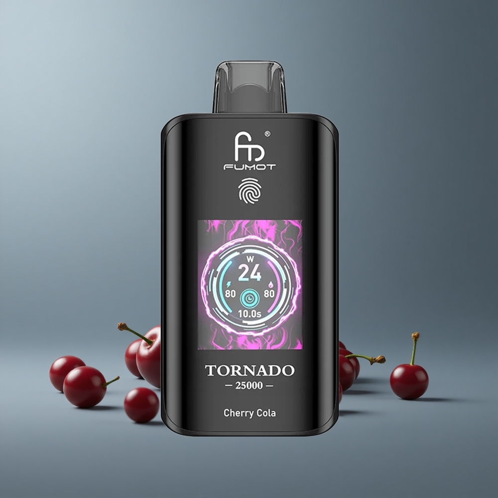 Fumot Tornado 25000 Вишнева Кола HD з Type-C