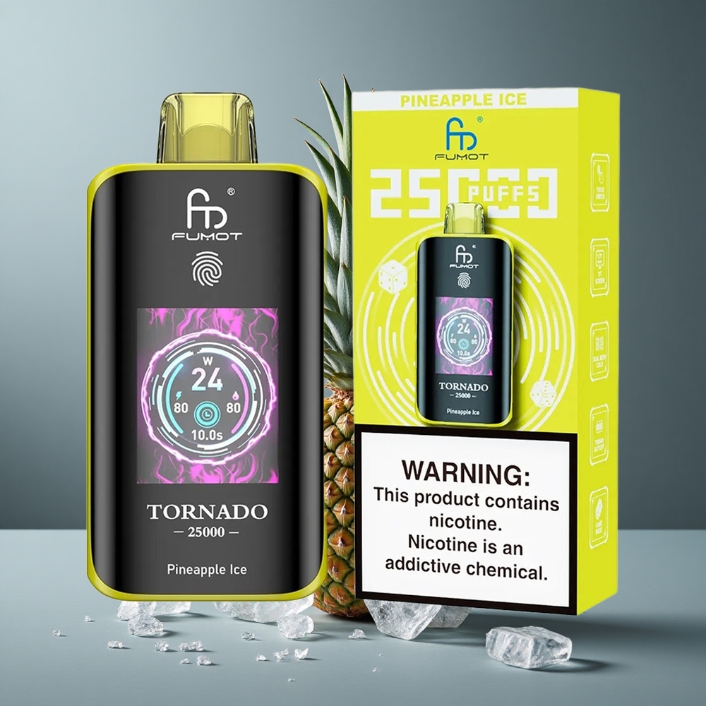 Fumot Tornado 25000 Ананасова крижана світлина з Type-C