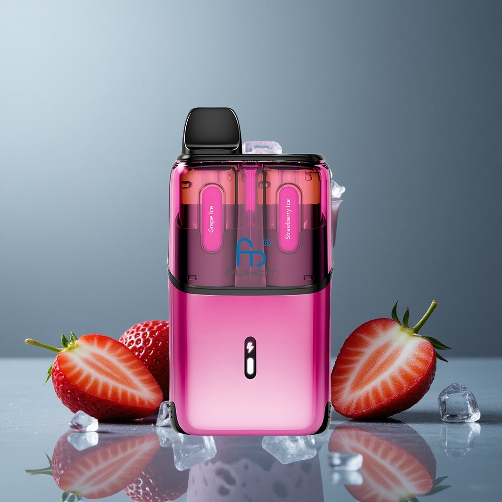 Fumot Ultra T32000 Виноградний Лід - Полуничний Лід з Mesh Coil