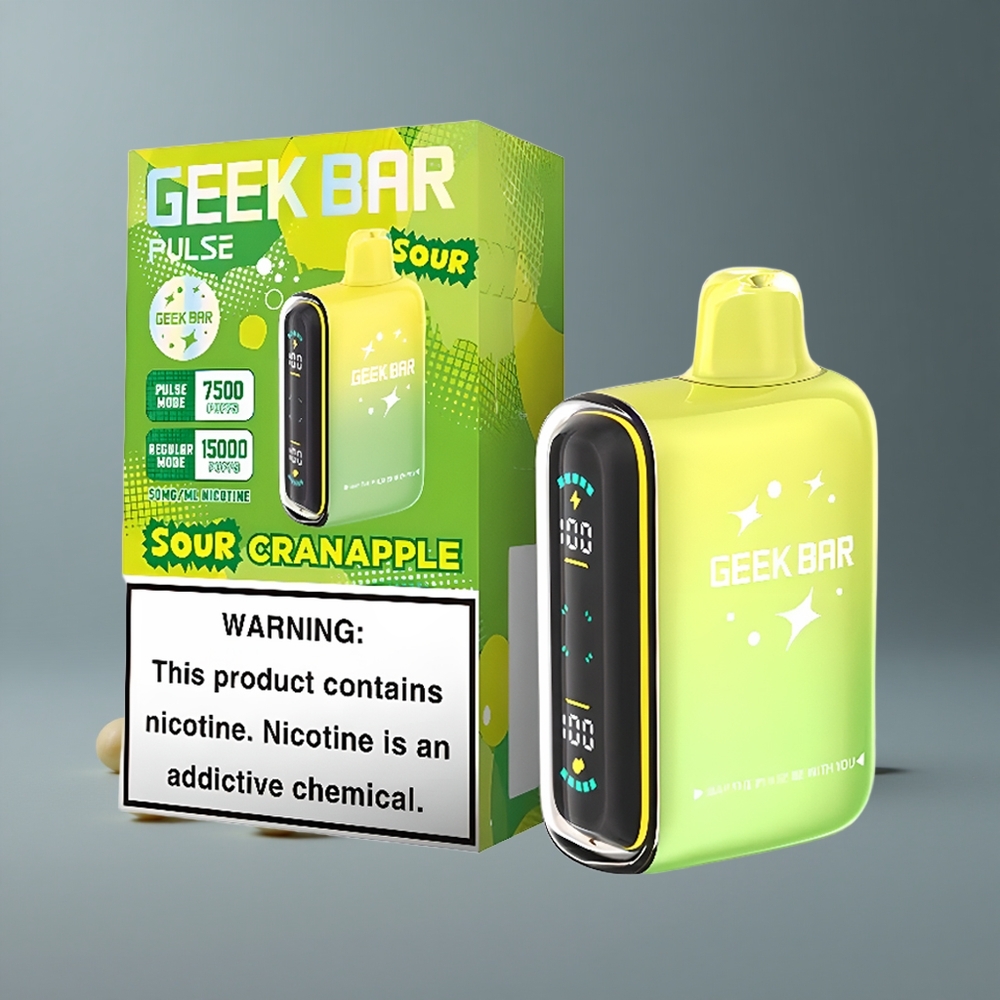 GEEK BAR Pulse 15000 Кислий Випуск з 16ML та USB Type-C
