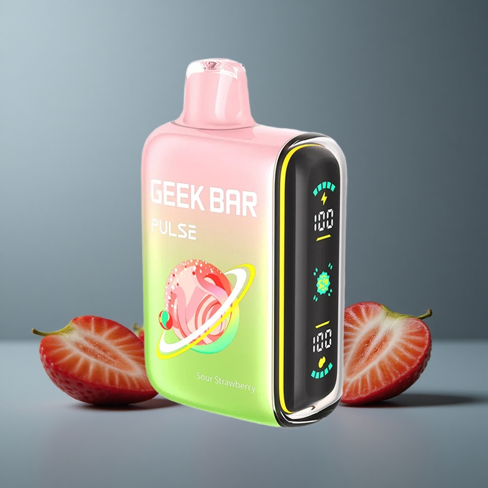 GEEK BAR Pulse 15000 Кислий Випуск з 16ML та USB Type-C