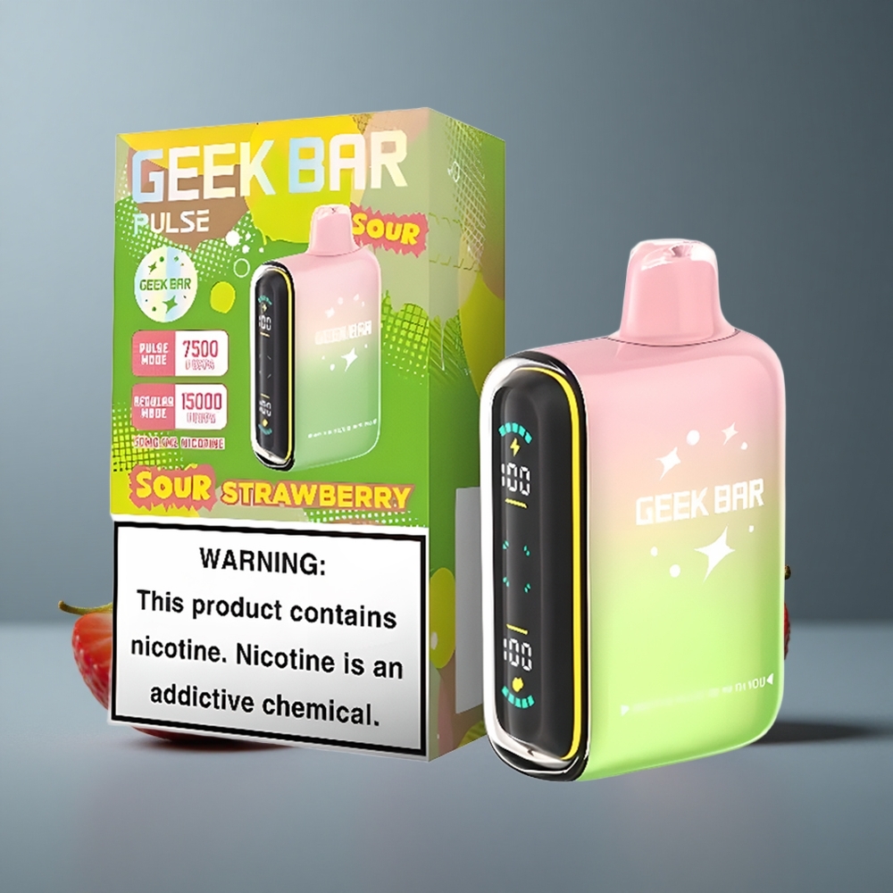 GEEK BAR Pulse 15000 Кислий Випуск з 16ML та USB Type-C