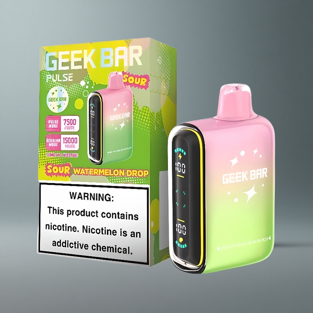 GEEK BAR Pulse 15000 Кислий Випуск з 16ML та USB Type-C