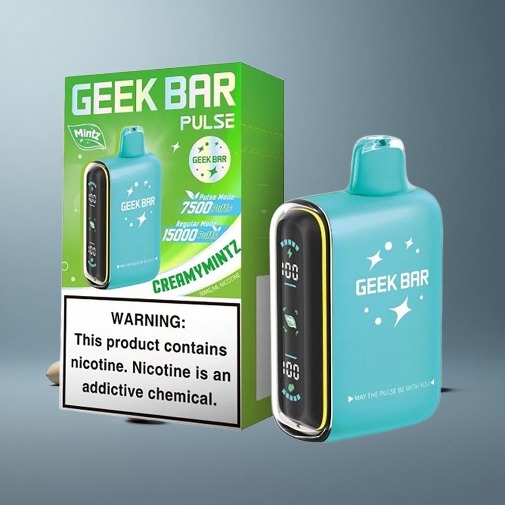 GEEK BAR Pulse 15000 М’ятне Видання з 16МЛ та USB Type-C