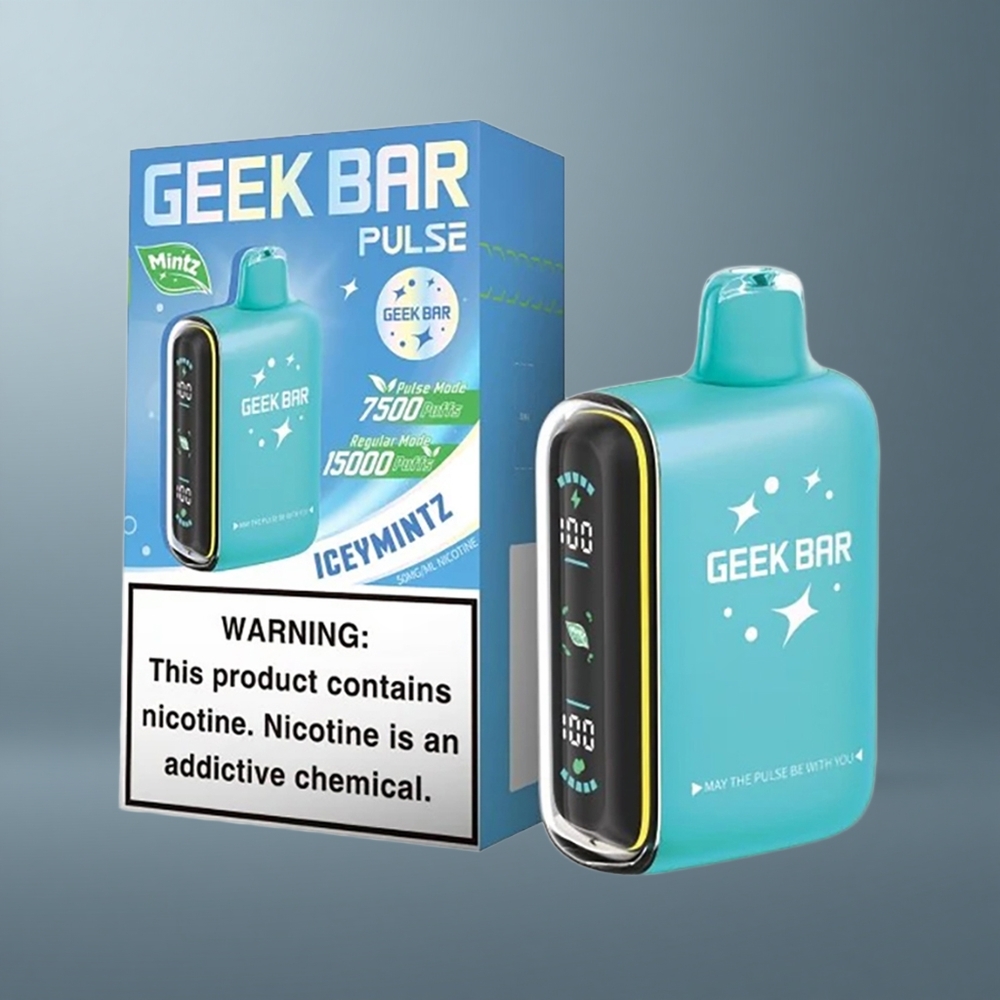 GEEK BAR Pulse 15000 М’ятне Видання з 16МЛ та USB Type-C
