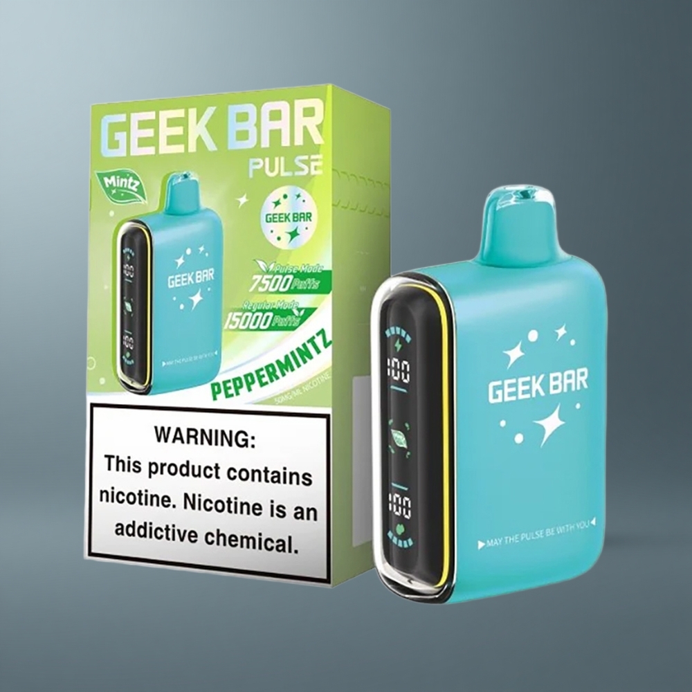 GEEK BAR Pulse 15000 М’ятне Видання з 16МЛ та USB Type-C