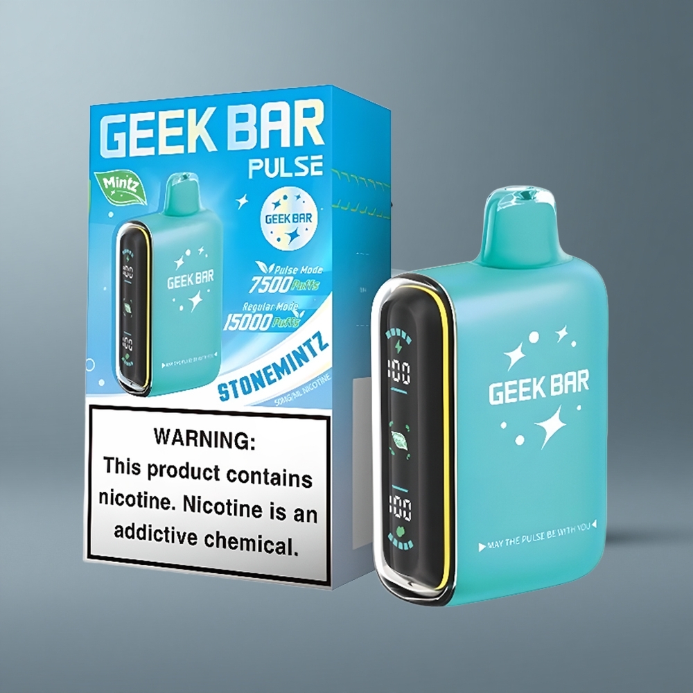 GEEK BAR Pulse 15000 М’ятне Видання з 16МЛ та USB Type-C