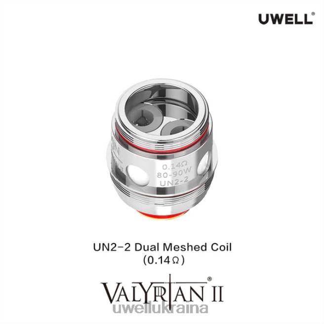 UWELL VALYRIAN 2 змінні котушки (2 шт.) un2 подвійна сітка 0,14 Ом | UWELL Vape For Sale 6FDB29