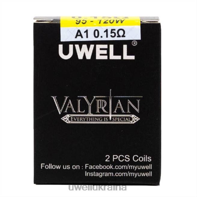 UWELL VALYRIAN змінна котушка (2 шт.) a1 0,15 Ом | UWELL Vape For Sale 6FDB259