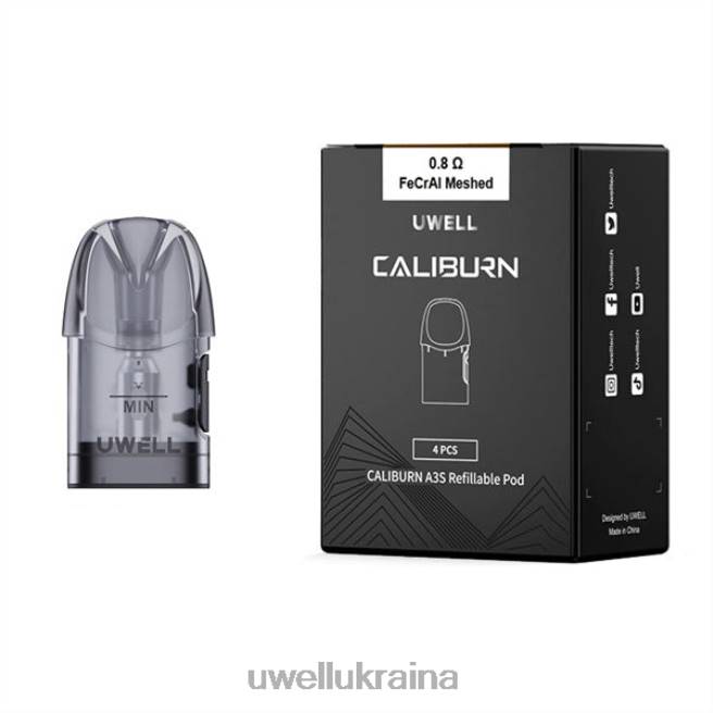 UWELL CALIBURN A3 заміна стручків | 4 шт 0,8 Ом 2 | UWELL Vape For Sale 6FDB19