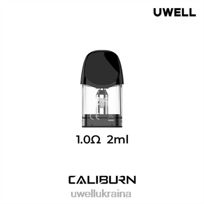 UWELL CALIBURN A3 заміна стручків | 4 шт 1,0 Ом | UWELL E Cigarette 6FDB18