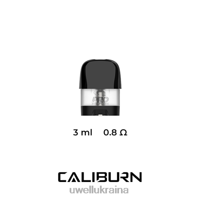UWELL CALIBURN X заміна стручків | 2 шт 0,8 Ом | UWELL Vape Flavours 6FDB46