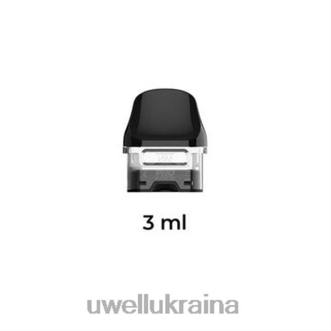UWELL CROWN D замінні капсули порожній картридж (2 шт.) | UWELL Disposable Vape 6FDB160