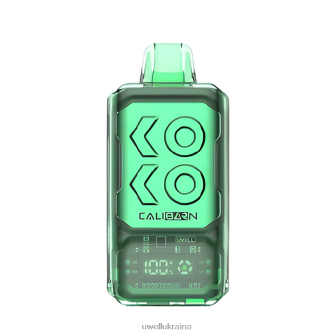 UWELL CALIBURN бар s12000 одноразовий вейп майамі м'ята | UWELL Online Shop 6FDB287