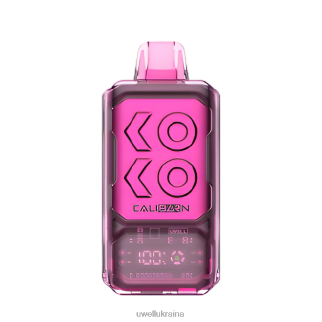UWELL CALIBURN бар s18000 одноразовий вейп божевільна ягідна вишня | UWELL Ukraina 6FDB303