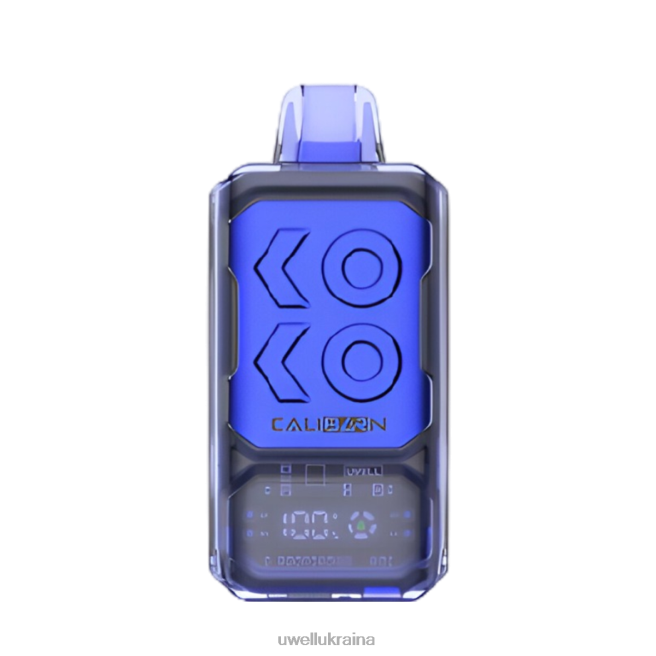 UWELL CALIBURN бар s18000 одноразовий вейп блакитний розз лід | UWELL Ukraine 6FDB301