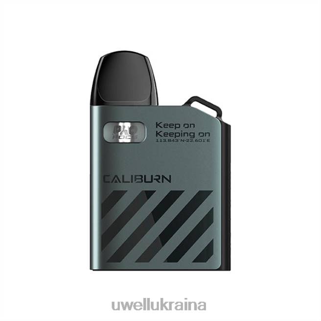 UWELL CALIBURN AK2 комплект | 15 Вт сірий графіт | UWELL Vape Flavours 6FDB86