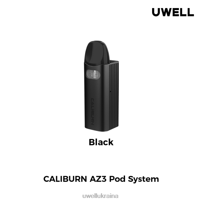 UWELL CALIBURN AZ3 комплект (під система) чорний | UWELL Kyiv City 6FDB144