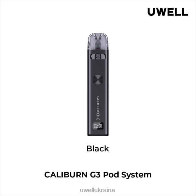 UWELL CALIBURN G3 комплект чорний | UWELL Ukraina 6FDB133