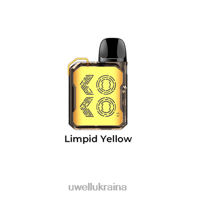 UWELL CALIBURN GK2 комплект капсул прозоро-жовтий | UWELL Ukraina 6FDB103