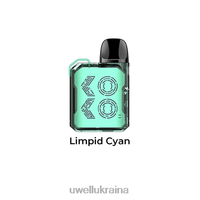 UWELL CALIBURN GK2 комплект капсул прозорий блакитний | UWELL Ukraine 6FDB101